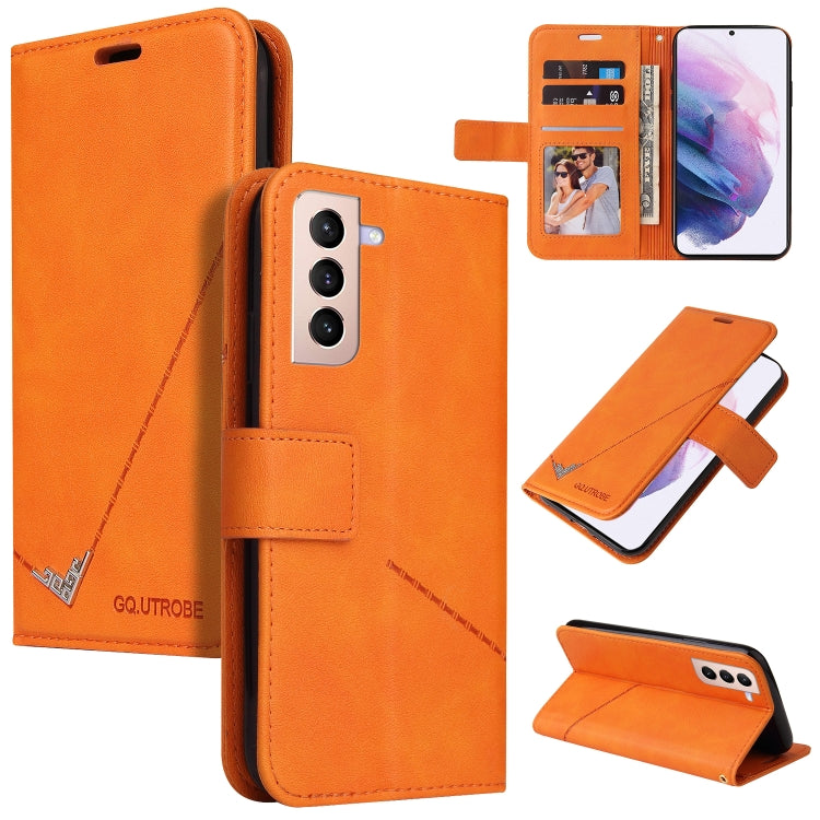GQUTROBE Right Angle Leather Phone Case, For Samsung Galaxy S21 5G, For Samsung Galaxy S21+ 5G, For Samsung Galaxy S21 Ultra 5G, For Samsung Galaxy S22 5G, For Samsung Galaxy S22+ 5G, For Samsung Galaxy S22 Ultra 5G, For Samsung Galaxy S20             ...