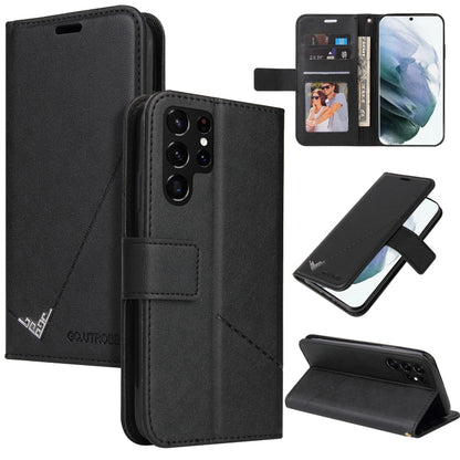 GQUTROBE Right Angle Leather Phone Case, For Samsung Galaxy S21 5G, For Samsung Galaxy S21+ 5G, For Samsung Galaxy S21 Ultra 5G, For Samsung Galaxy S22 5G, For Samsung Galaxy S22+ 5G, For Samsung Galaxy S22 Ultra 5G, For Samsung Galaxy S20             ...