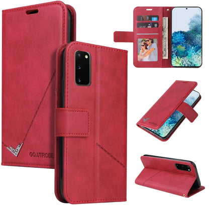 GQUTROBE Right Angle Leather Phone Case, For Samsung Galaxy S21 5G, For Samsung Galaxy S21+ 5G, For Samsung Galaxy S21 Ultra 5G, For Samsung Galaxy S22 5G, For Samsung Galaxy S22+ 5G, For Samsung Galaxy S22 Ultra 5G, For Samsung Galaxy S20             ...