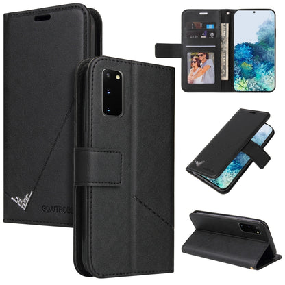 GQUTROBE Right Angle Leather Phone Case, For Samsung Galaxy S21 5G, For Samsung Galaxy S21+ 5G, For Samsung Galaxy S21 Ultra 5G, For Samsung Galaxy S22 5G, For Samsung Galaxy S22+ 5G, For Samsung Galaxy S22 Ultra 5G, For Samsung Galaxy S20             ...
