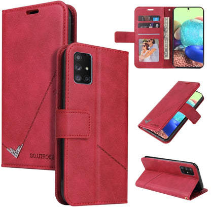 GQUTROBE Right Angle Leather Phone Case, For Samsung Galaxy A72 5G, For Samsung Galaxy A52 5G, For Samsung Galaxy A42 5G, For Samsung Galaxy A32 5G, For Samsung Galaxy A32 4G, For Samsung Galaxy A22 5G, For Samsung Galaxy A22 4G, For Samsung Galaxy A12 5G