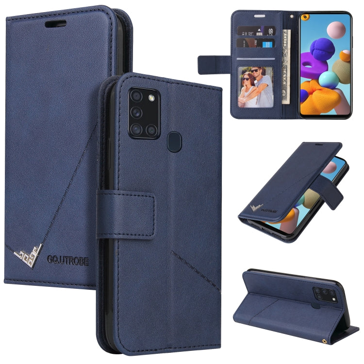 GQUTROBE Right Angle Leather Phone Case, For Samsung Galaxy M31s, For Samsung Galaxy A41, For Samsung Galaxy A31, For Samsung Galaxy A21, For Samsung Galaxy A21s, For Samsung Galaxy Note10 Lite / A81, For Samsung Galaxy A71, For Samsung Galaxy A51