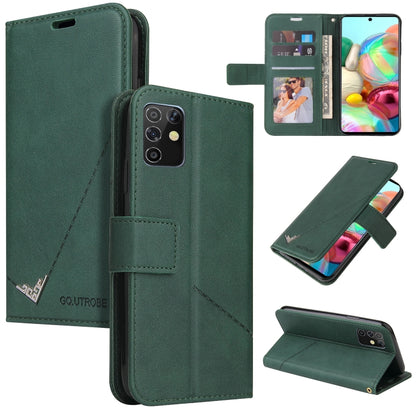 GQUTROBE Right Angle Leather Phone Case, For Samsung Galaxy M31s, For Samsung Galaxy A41, For Samsung Galaxy A31, For Samsung Galaxy A21, For Samsung Galaxy A21s, For Samsung Galaxy Note10 Lite / A81, For Samsung Galaxy A71, For Samsung Galaxy A51