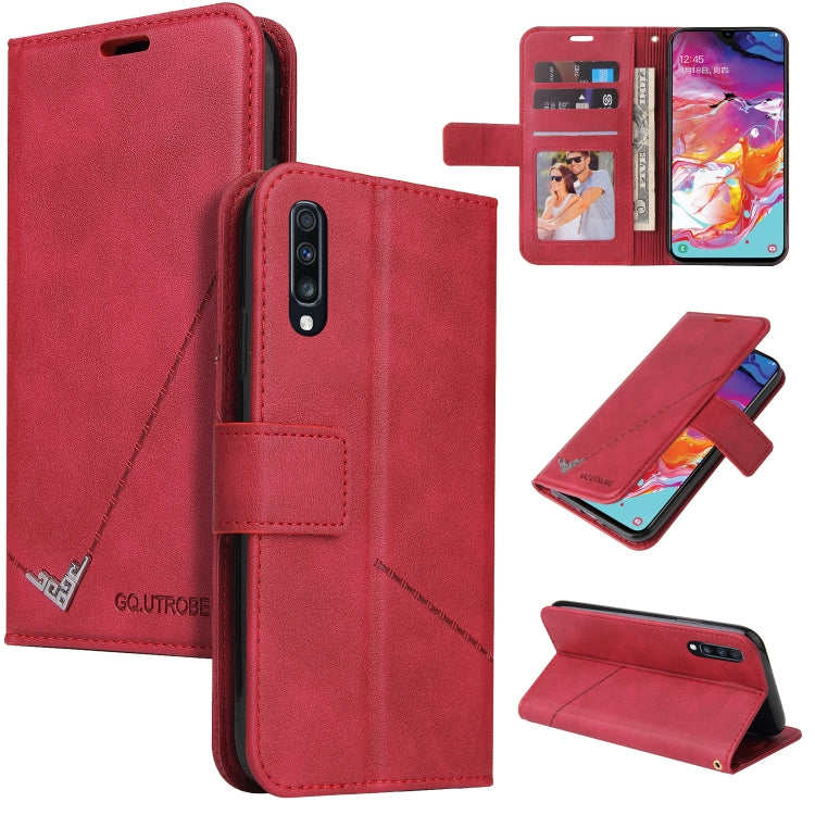 GQUTROBE Right Angle Leather Phone Case, For Samsung Galaxy A70, For Samsung Galaxy A50, For Samsung Galaxy A40, For Samsung Galaxy A20 / 30, For Samsung Galaxy A20e, For Samsung Galaxy A20s, For Samsung Galaxy A10s, For Samsung Galaxy A10 / M10