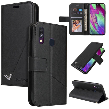 GQUTROBE Right Angle Leather Phone Case, For Samsung Galaxy A70, For Samsung Galaxy A50, For Samsung Galaxy A40, For Samsung Galaxy A20 / 30, For Samsung Galaxy A20e, For Samsung Galaxy A20s, For Samsung Galaxy A10s, For Samsung Galaxy A10 / M10