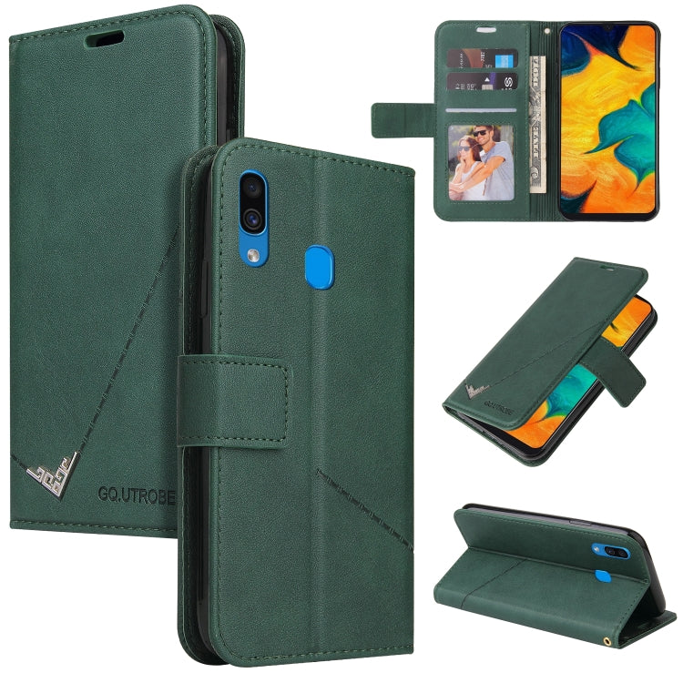 GQUTROBE Right Angle Leather Phone Case, For Samsung Galaxy A70, For Samsung Galaxy A50, For Samsung Galaxy A40, For Samsung Galaxy A20 / 30, For Samsung Galaxy A20e, For Samsung Galaxy A20s, For Samsung Galaxy A10s, For Samsung Galaxy A10 / M10