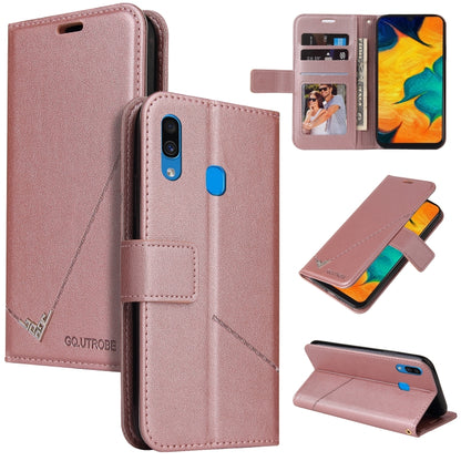 GQUTROBE Right Angle Leather Phone Case, For Samsung Galaxy A70, For Samsung Galaxy A50, For Samsung Galaxy A40, For Samsung Galaxy A20 / 30, For Samsung Galaxy A20e, For Samsung Galaxy A20s, For Samsung Galaxy A10s, For Samsung Galaxy A10 / M10