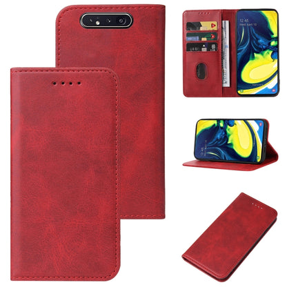 Magnetic Closure Leather Phone Case, For Samsung Galaxy A9 Pro 2019, For Samsung Galaxy A90 / A80, For Samsung Galaxy Feel 2, For Samsung Galaxy Feel 2 / SC-02L JP, For Samsung Galaxy M21 2021, For Samsung Galaxy Xcover 4s, For Samsung Galaxy S9       ...