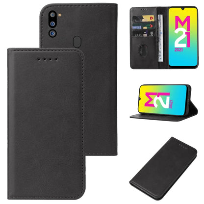 Magnetic Closure Leather Phone Case, For Samsung Galaxy A9 Pro 2019, For Samsung Galaxy A90 / A80, For Samsung Galaxy Feel 2, For Samsung Galaxy Feel 2 / SC-02L JP, For Samsung Galaxy M21 2021, For Samsung Galaxy Xcover 4s, For Samsung Galaxy S9       ...