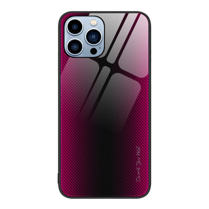 Texture Gradient Glass TPU Phone Case, For iPhone 13, For iPhone 13 Pro, For iPhone 13 Pro Max, For iPhone 12 / 12 Pro, For iPhone 12 Pro Max, For iPhone 11, For iPhone 11 Pro Max, For iPhone XR