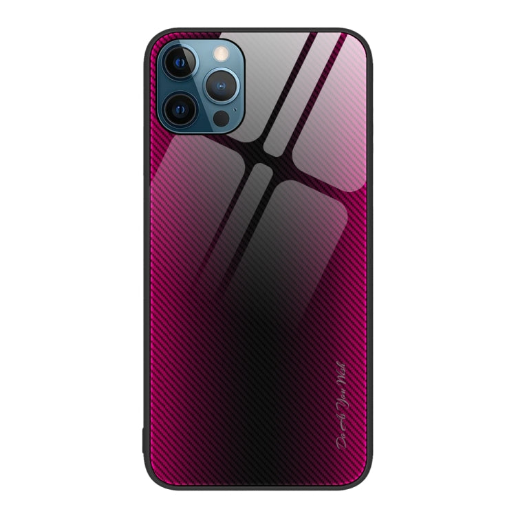 Texture Gradient Glass TPU Phone Case, For iPhone 13, For iPhone 13 Pro, For iPhone 13 Pro Max, For iPhone 12 / 12 Pro, For iPhone 12 Pro Max, For iPhone 11, For iPhone 11 Pro Max, For iPhone XR
