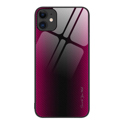Texture Gradient Glass TPU Phone Case, For iPhone 13, For iPhone 13 Pro, For iPhone 13 Pro Max, For iPhone 12 / 12 Pro, For iPhone 12 Pro Max, For iPhone 11, For iPhone 11 Pro Max, For iPhone XR