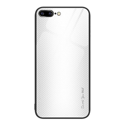 Texture Gradient Glass TPU Phone Case, For iPhone 8 Plus / 7 Plus