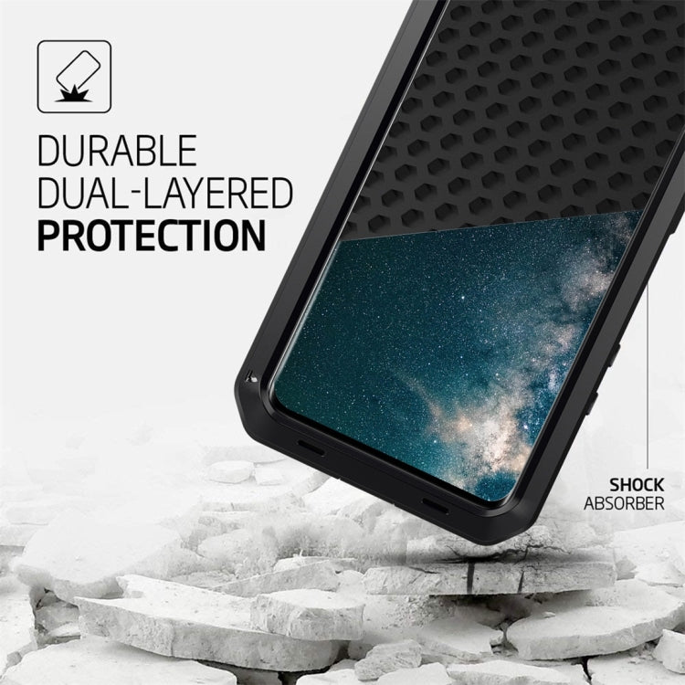 Shockproof Waterproof Silicone + Zinc Alloy Protective Case, For Galaxy S20, For Galaxy S20+, For Galaxy S20 Ultra