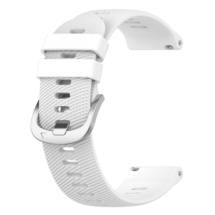 19mm Cross Textured Silicone Watch Band, For Xiaomi Haylou Solar LS01