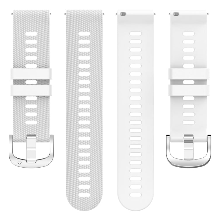 19mm Cross Textured Silicone Watch Band, For Xiaomi Haylou Solar LS01