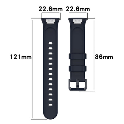 Litchi Texture Leather Watch Band, For Xiaomi Mi Band 7 Pro