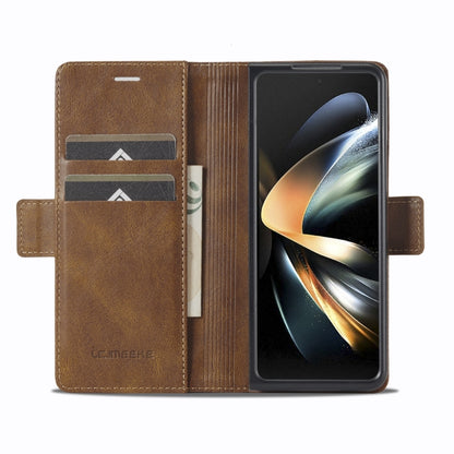 LC.IMEEKE RFID Anti-theft Leather Phone Case, For Samsung Galaxy Z Fold4 5G, For Samsung Galaxy Z Fold3 5G, For Samsung Galaxy Z Flip4 5G, For Samsung Galaxy Z Flip3 5G