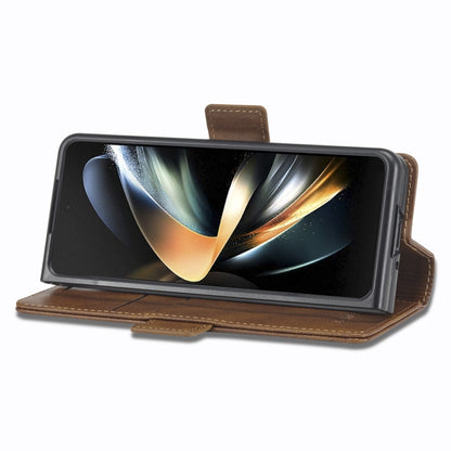 LC.IMEEKE RFID Anti-theft Leather Phone Case, For Samsung Galaxy Z Fold4 5G, For Samsung Galaxy Z Fold3 5G, For Samsung Galaxy Z Flip4 5G, For Samsung Galaxy Z Flip3 5G