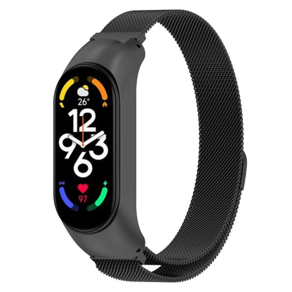 Milan Metal Stainless Steel Watch Band, For Xiaomi Mi Band 7 / 7NFC