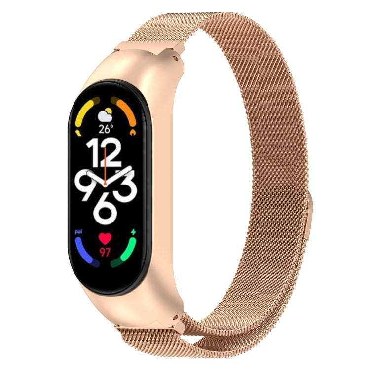 Milan Metal Stainless Steel Watch Band, For Xiaomi Mi Band 7 / 7NFC
