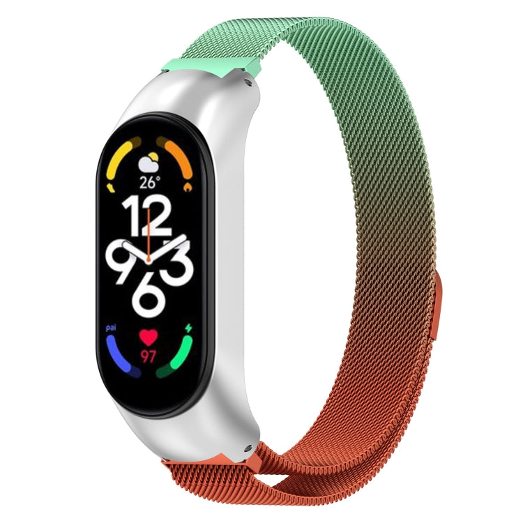 Milan Metal Stainless Steel Watch Band, For Xiaomi Mi Band 7 / 7NFC