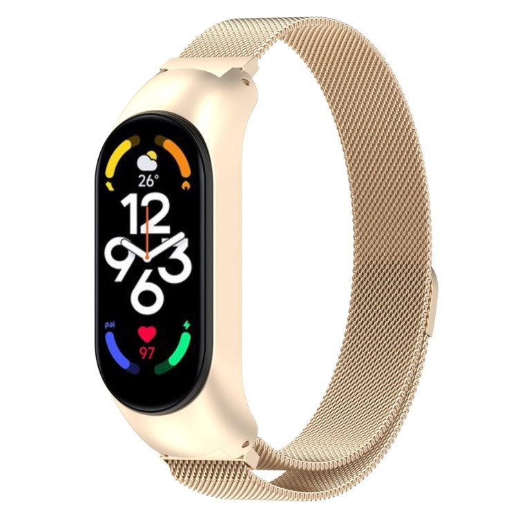Milan Metal Stainless Steel Watch Band, For Xiaomi Mi Band 7 / 7NFC