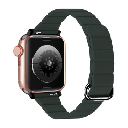 Reverse Buckle Magnetic Watch Band, For Apple Watch Series 8&7 45mm / SE 2&6&SE&5&4 44mm, For Apple Watch Series 8&7 41mm / SE 2&6&SE&5&4 40mm