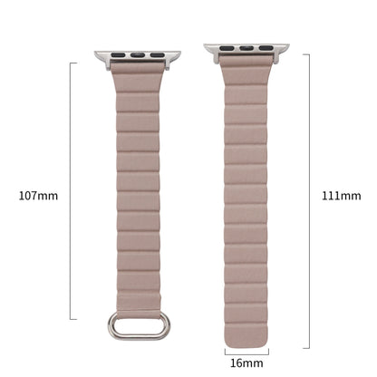 Reverse Buckle Magnetic Watch Band, For Apple Watch Series 8&7 45mm / SE 2&6&SE&5&4 44mm, For Apple Watch Series 8&7 41mm / SE 2&6&SE&5&4 40mm