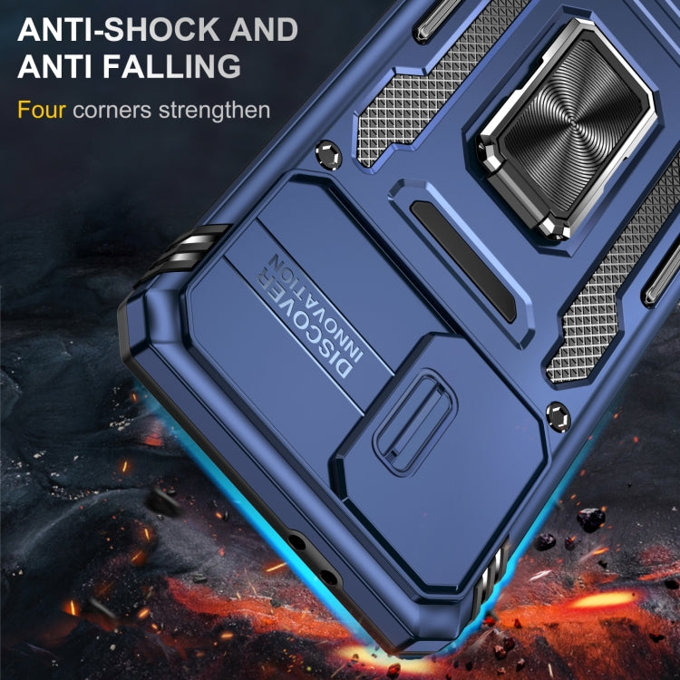 Armor PC + TPU Camera Shield Phone Case, For Samsung Galaxy S22 5G, For Samsung Galaxy S22+ 5G, For Samsung Galaxy S22 Ultra 5G