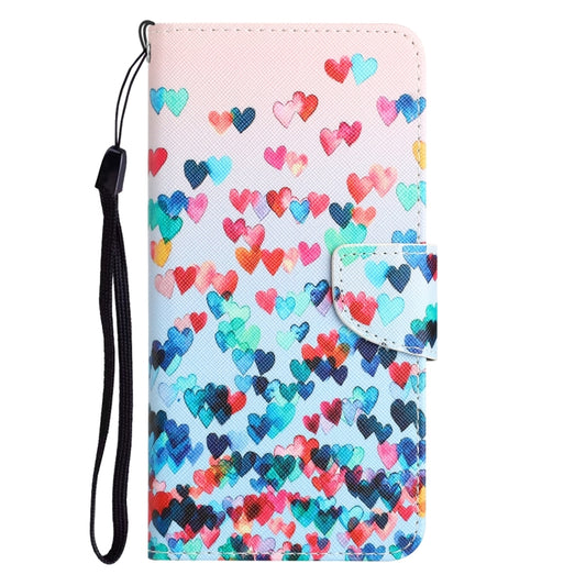 Colored Drawing Leather Phone Case, For iPhone XR, For iPhone X, For iPhone 7 / 8