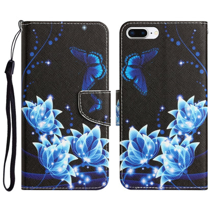 Colored Drawing Leather Phone Case, For iPhone 7 Plus / 8 Plus