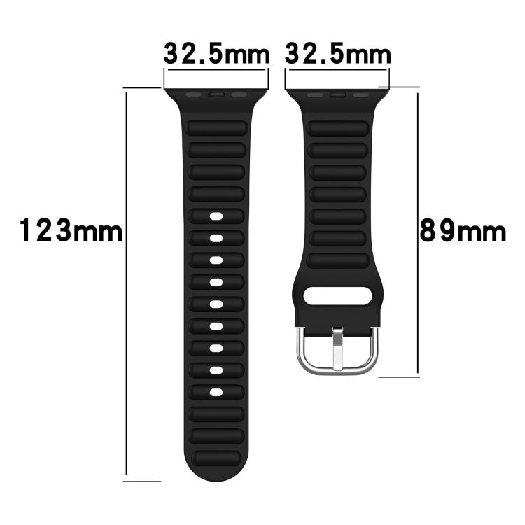Ocean Ripple Watch Band, For Apple Watch Series 8&7 45mm / SE 2&6&SE&5&4 44mm, For Apple Watch Series 8&7 41mm / SE 2&6&SE&5&4 40mm