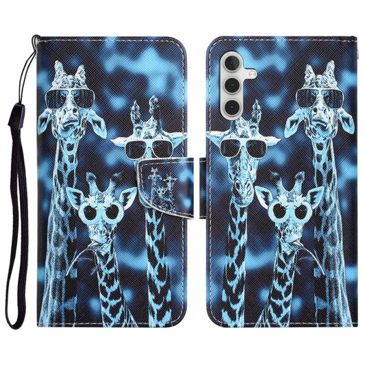 Colored Drawing Leather Phone Case, For Samsung Galaxy A13 5G, For Samsung Galaxy A20 / A30, For Samsung Galaxy A20e