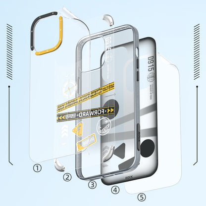 ROCK InShare Travel Series PC+TPU Phone Case, For iPhone 14, For iPhone 14 Plus, For iPhone 14 Pro, For iPhone 14 Pro Max