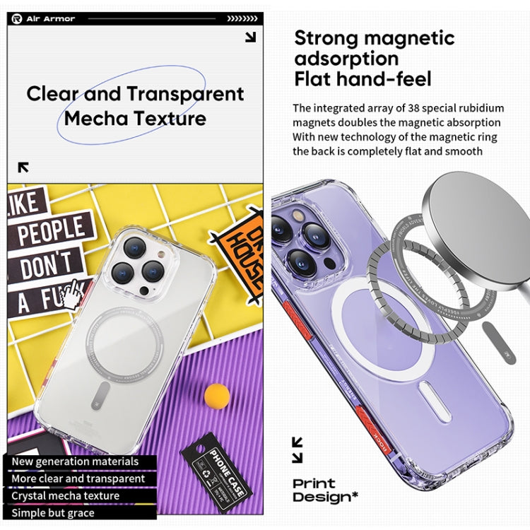 ROCK Air InShare MagSafe Phone Case, For iPhone 14, For iPhone 14 Plus, For iPhone 14 Pro, For iPhone 14 Pro Max