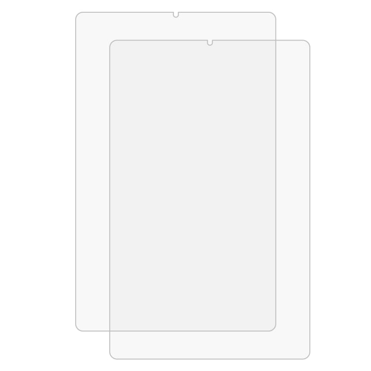 2 PCS 9H 0.3mm Explosion-proof Tempered Glass Film for Galaxy Tab S6 Lite P610 / P615 / S6 Lite 2024, for Alcatel 3T Tablet 2019 10 inch, for Galaxy Tab S6 Lite P610 / P615
