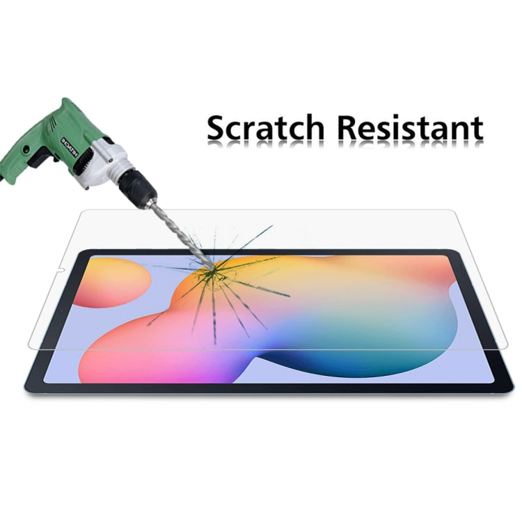 2 PCS 9H 0.3mm Explosion-proof Tempered Glass Film for Galaxy Tab S6 Lite P610 / P615 / S6 Lite 2024, for Alcatel 3T Tablet 2019 10 inch, for Galaxy Tab S6 Lite P610 / P615