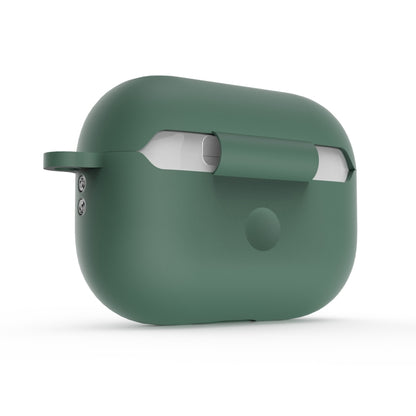 Earphone Silicone PC Protective Case with Switch Button and Buckle, For AirPods Pro 2