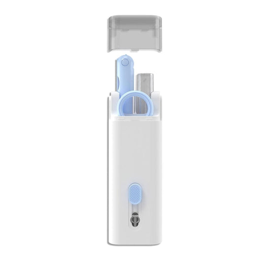 Q6E 7 in 1 Bluetooth Headphone Computer Keyboard Cleaning Tools Set, Q6E Pink, Q6E Blue