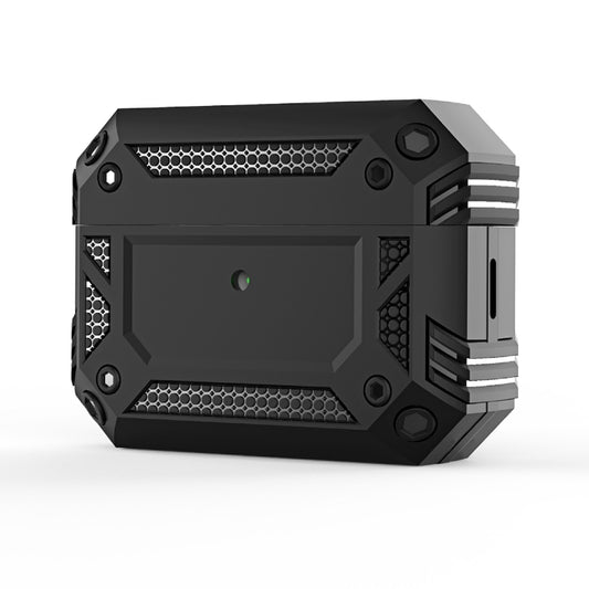 Military Armor Four-corner Shockproof Earphone Protective Cover, For AirPods Pro 2
