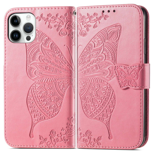 Butterfly Embossing Leather Case, For iPhone 14 Pro Max, For iPhone 14 Pro, For iPhone 14, For iPhone 14 Plus