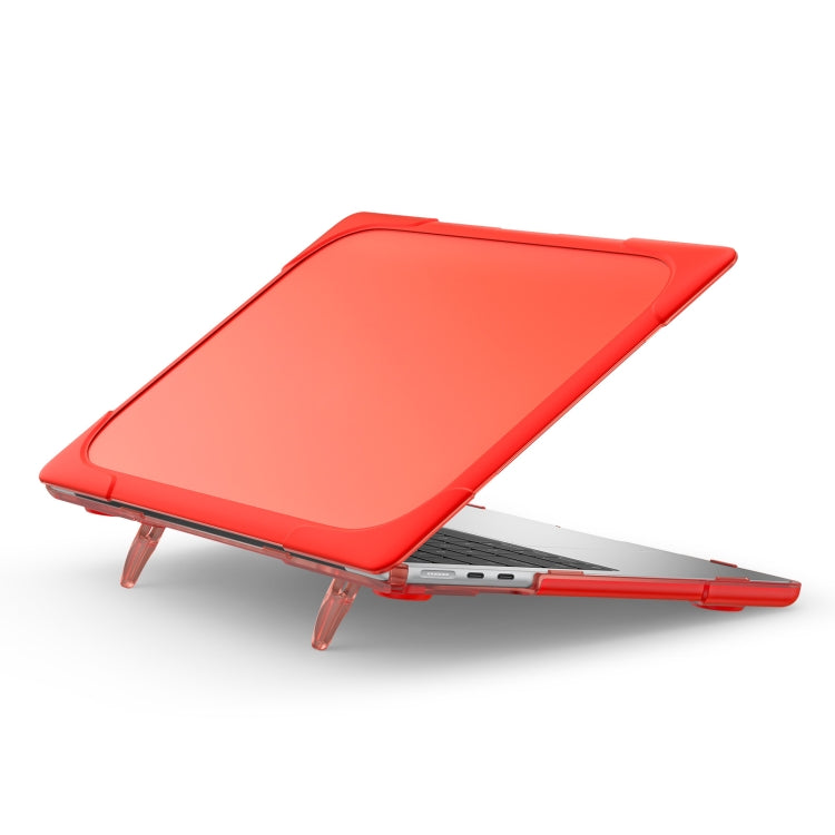 TPU + PC Two-color Anti-fall Laptop Protective Case, For MacBook Air 13.6 inch A2681 2022 / M3 2024 A3113 / M4 2025 A3240