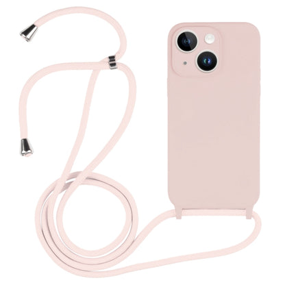 Crossbody Lanyard Liquid Silicone Case, For iPhone 14, For iPhone 14 Plus, For iPhone 14 Pro