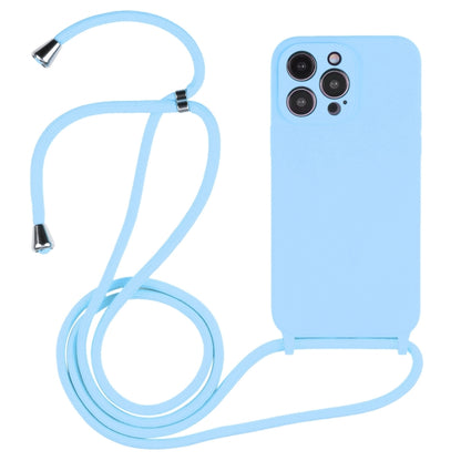 Crossbody Lanyard Liquid Silicone Case, For iPhone 14, For iPhone 14 Plus, For iPhone 14 Pro