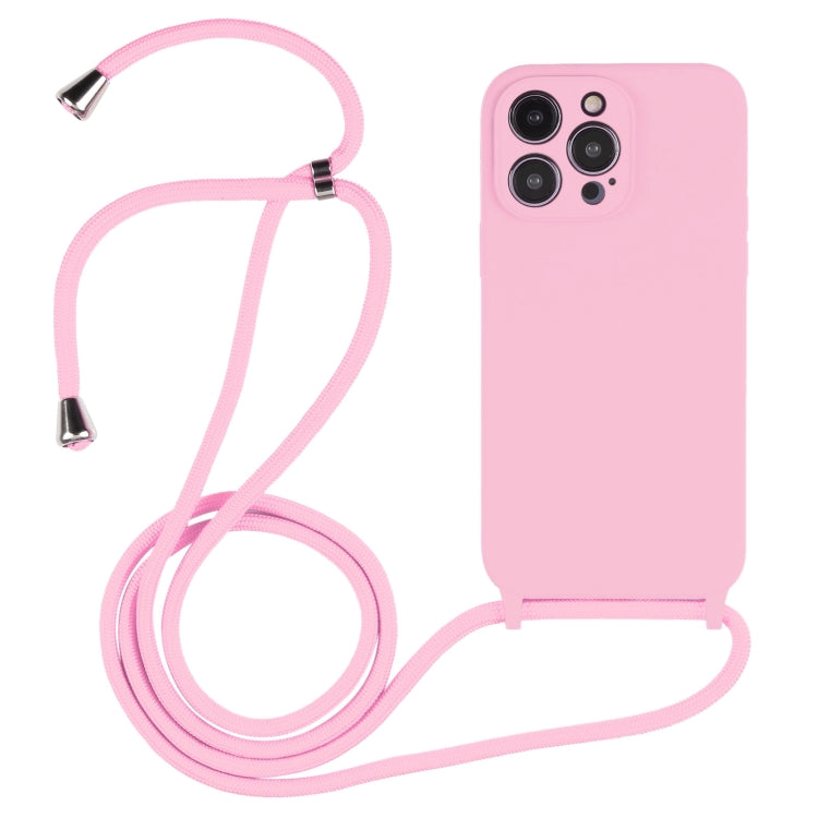 Crossbody Lanyard Liquid Silicone Case, For iPhone 14, For iPhone 14 Plus, For iPhone 14 Pro