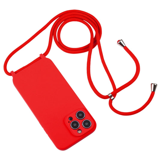 Crossbody Lanyard Liquid Silicone Case, For iPhone 14 Pro Max, For iPhone 13, For iPhone 13 Pro