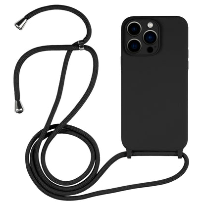 Crossbody Lanyard Liquid Silicone Case, For iPhone 13 Pro Max, For iPhone 12, For iPhone 12 Pro