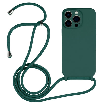 Crossbody Lanyard Liquid Silicone Case, For iPhone 13 Pro Max, For iPhone 12, For iPhone 12 Pro