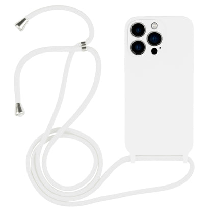 Crossbody Lanyard Liquid Silicone Case, For iPhone 13 Pro Max, For iPhone 12, For iPhone 12 Pro